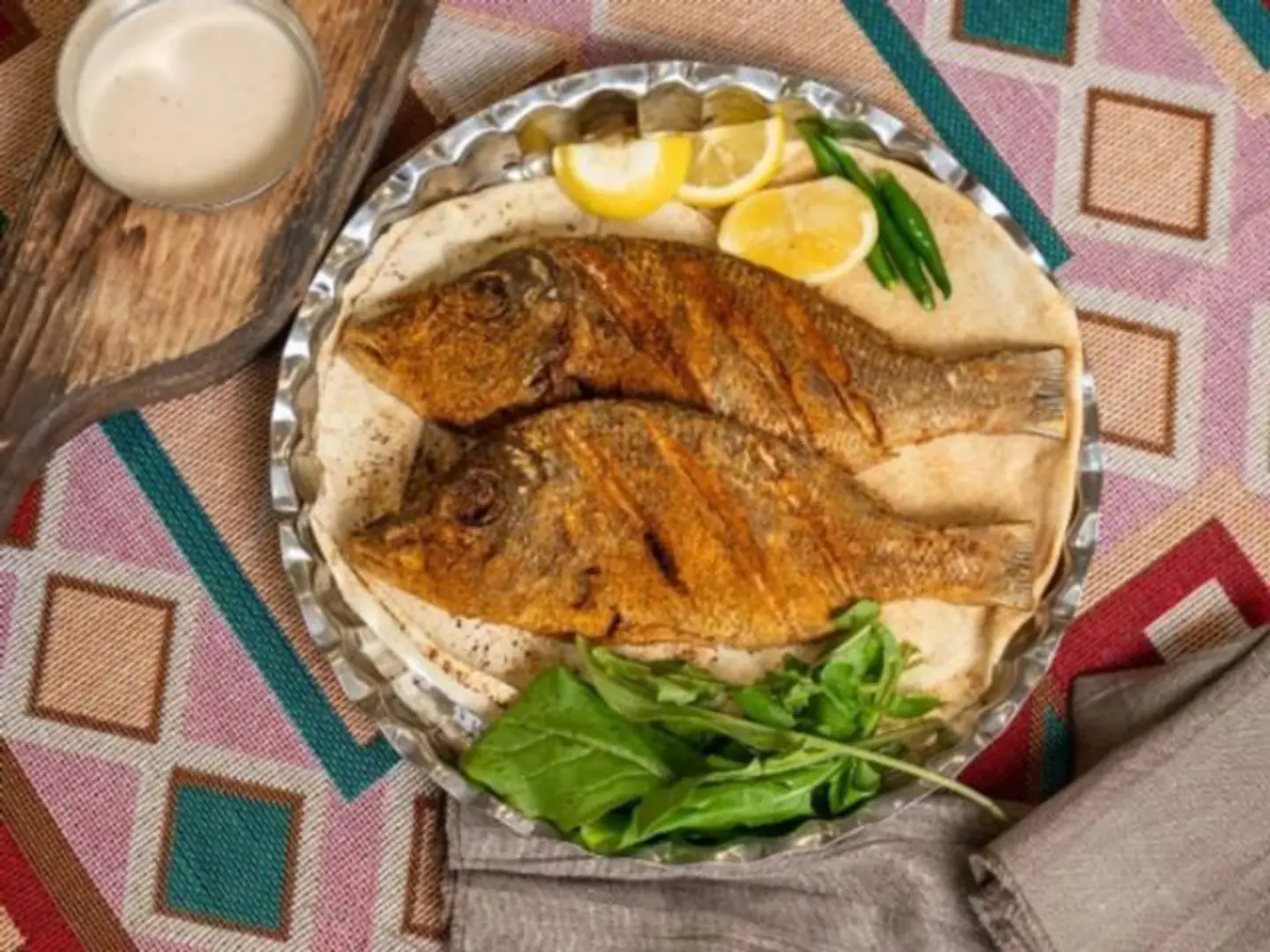 سمك شعرى مقلى - نص كيلو