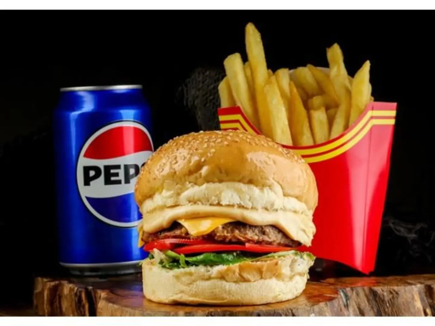 Beef Burger Meal - Small