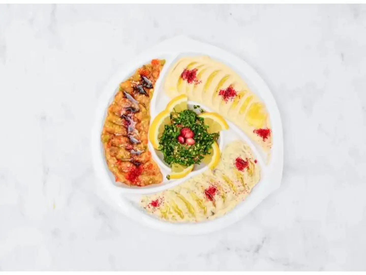 صحن مقبلات مشكل - صغير