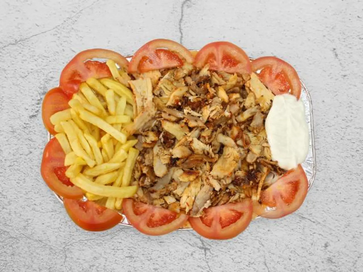 Iskender Shawarma Plate - Small