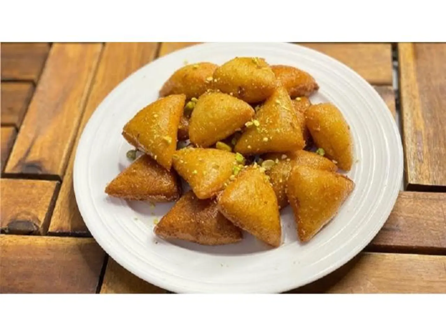 مثلثات جبنية - وسط