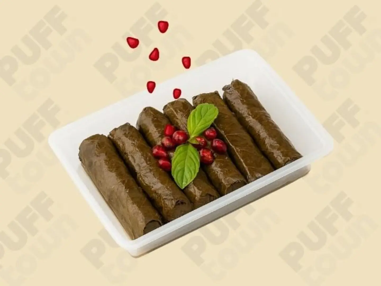 Grape Leaves With Pomegranate - Small