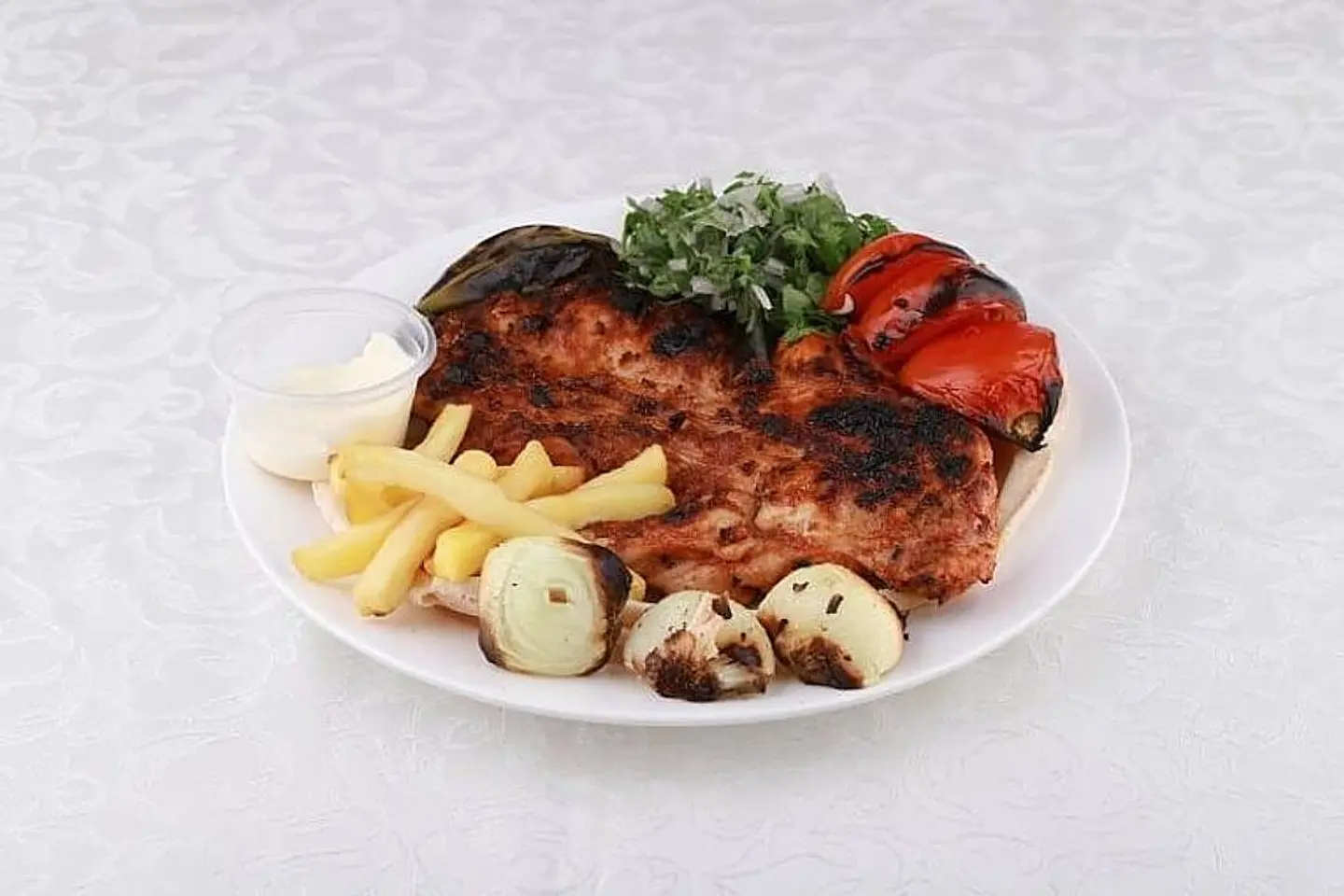 دجاج علي الفحم - نص دجاجة