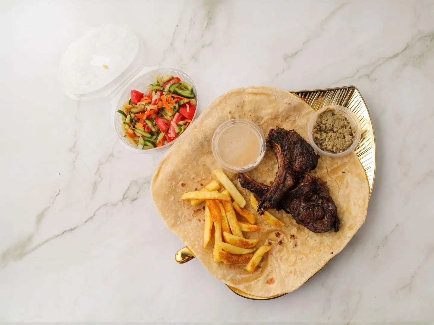 Lamb Ribs - For One Person