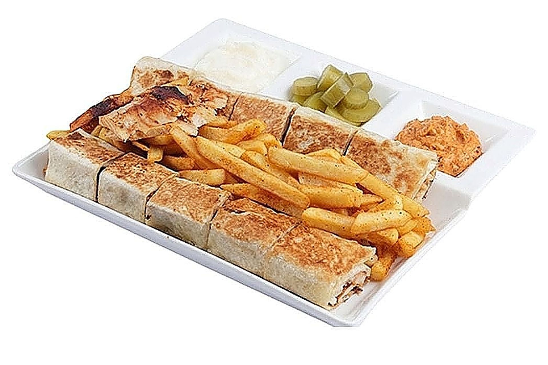 صحن شاورما عربي - صغير