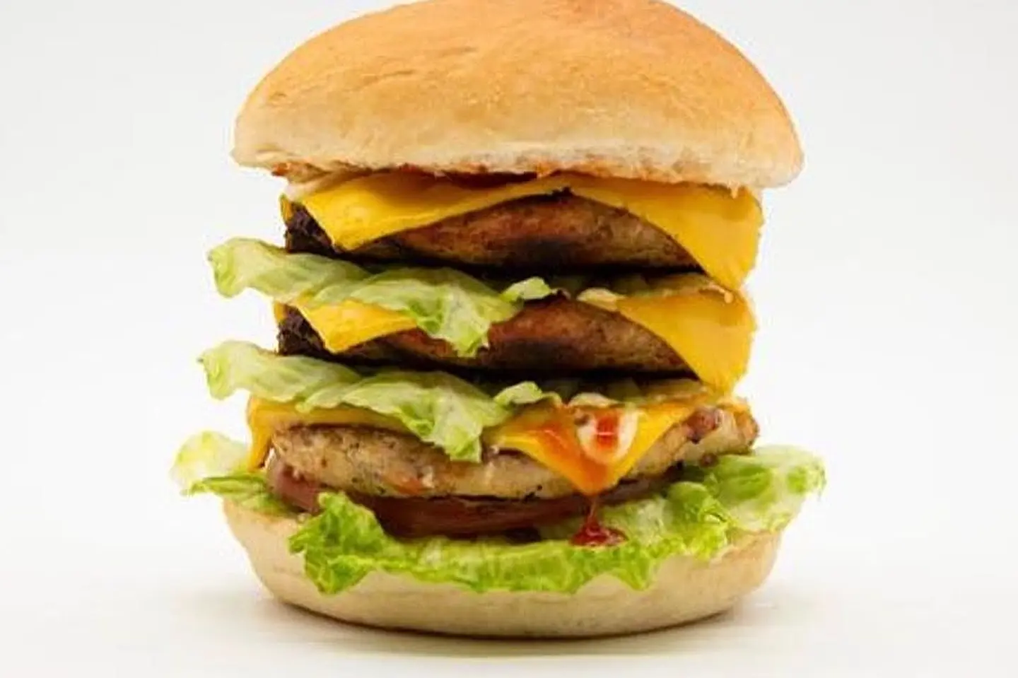 Triple Beef Burger - Sandwich