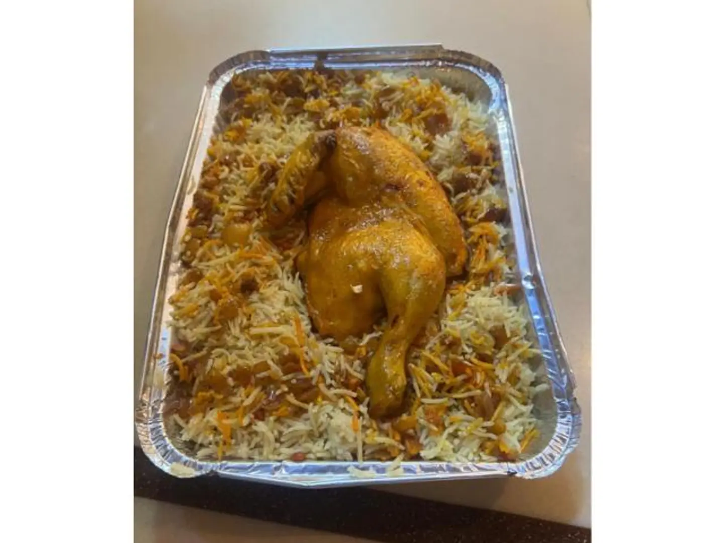 المندي - ربع دجاجة