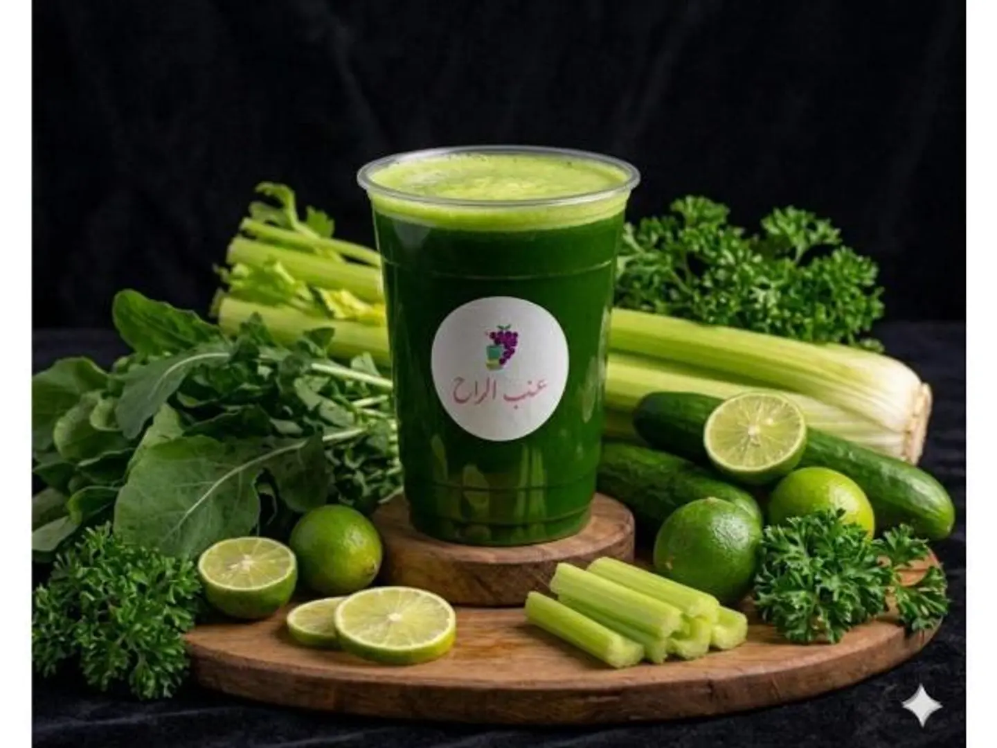 العصير الاخضر - وسط