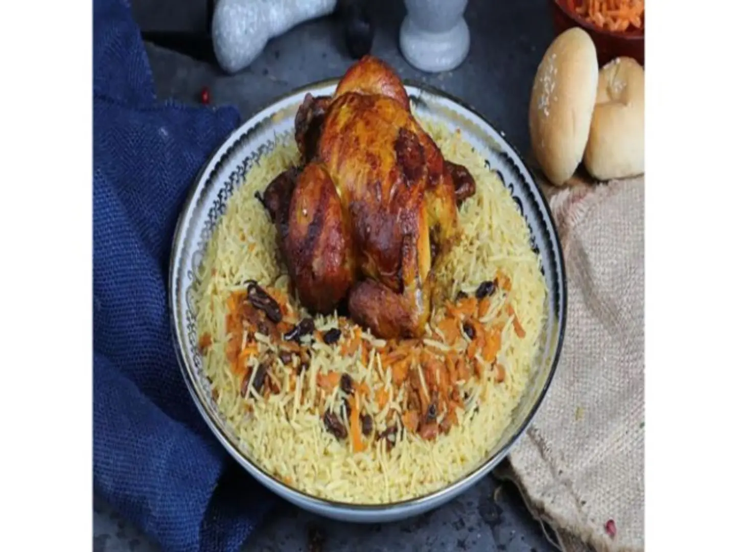 دجاج شواية - نص حبة دجاج