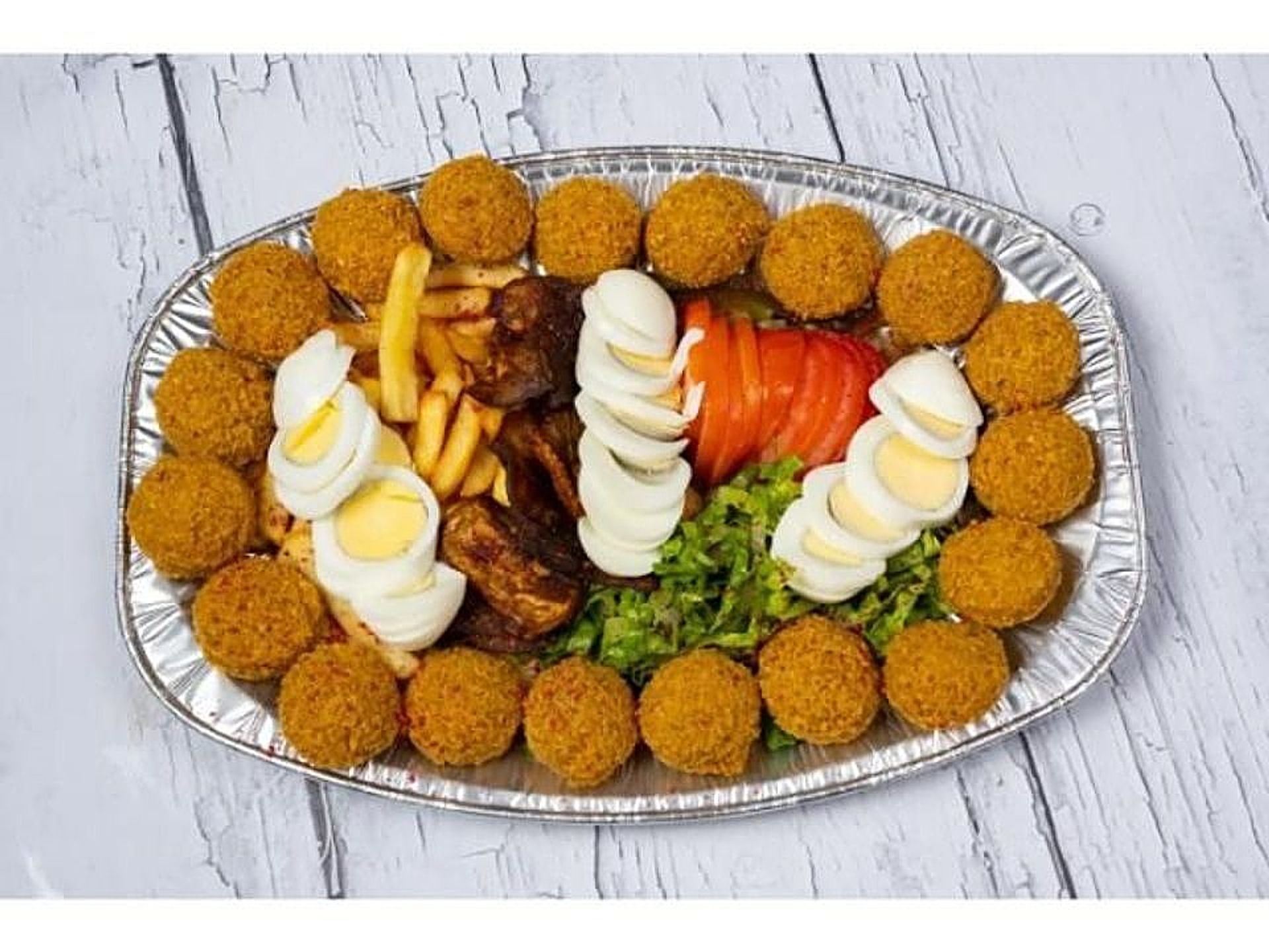 صحن فلافل مشكل - صغير