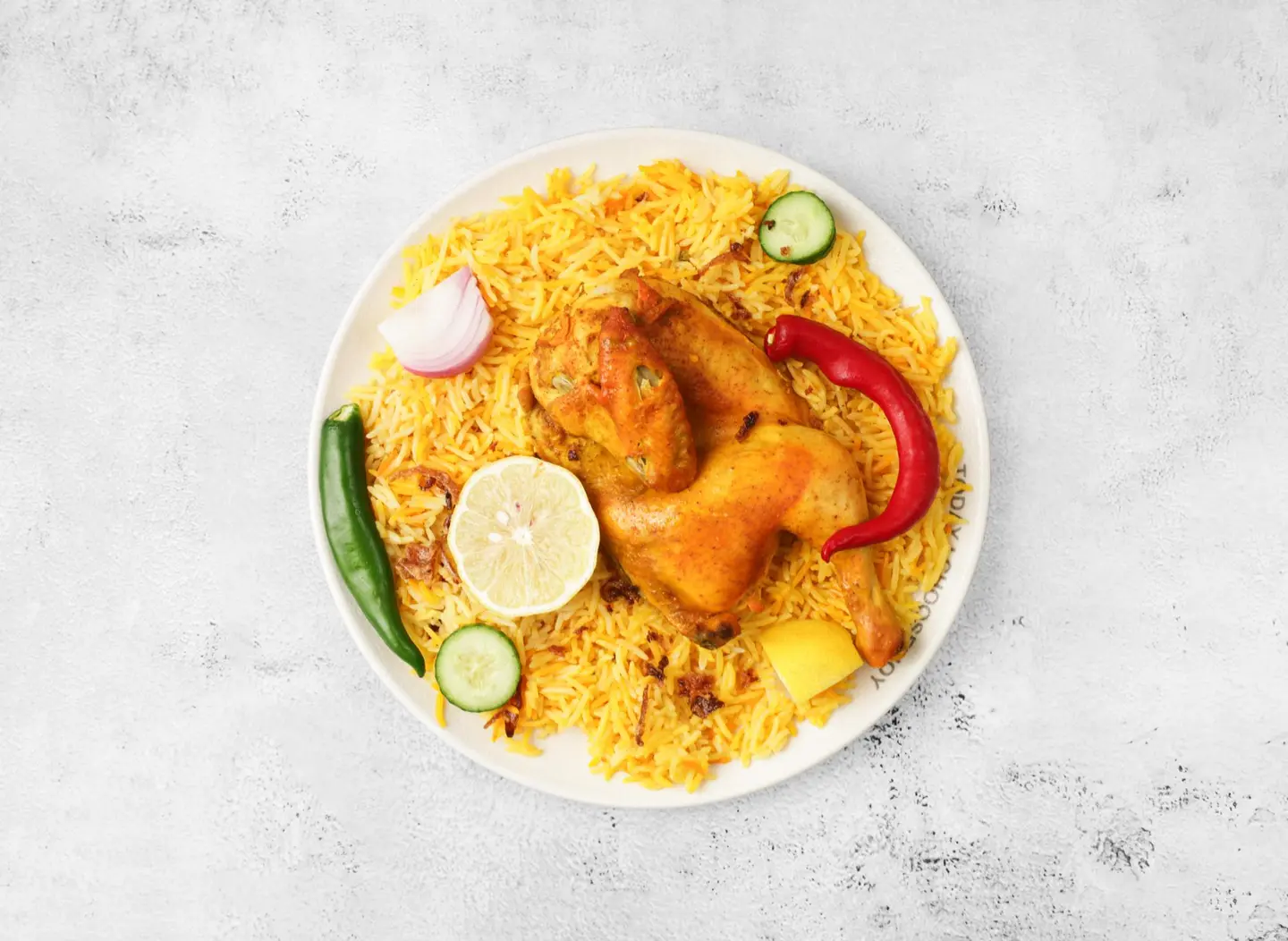 Mandi Chicken - Half A Chicken Plain