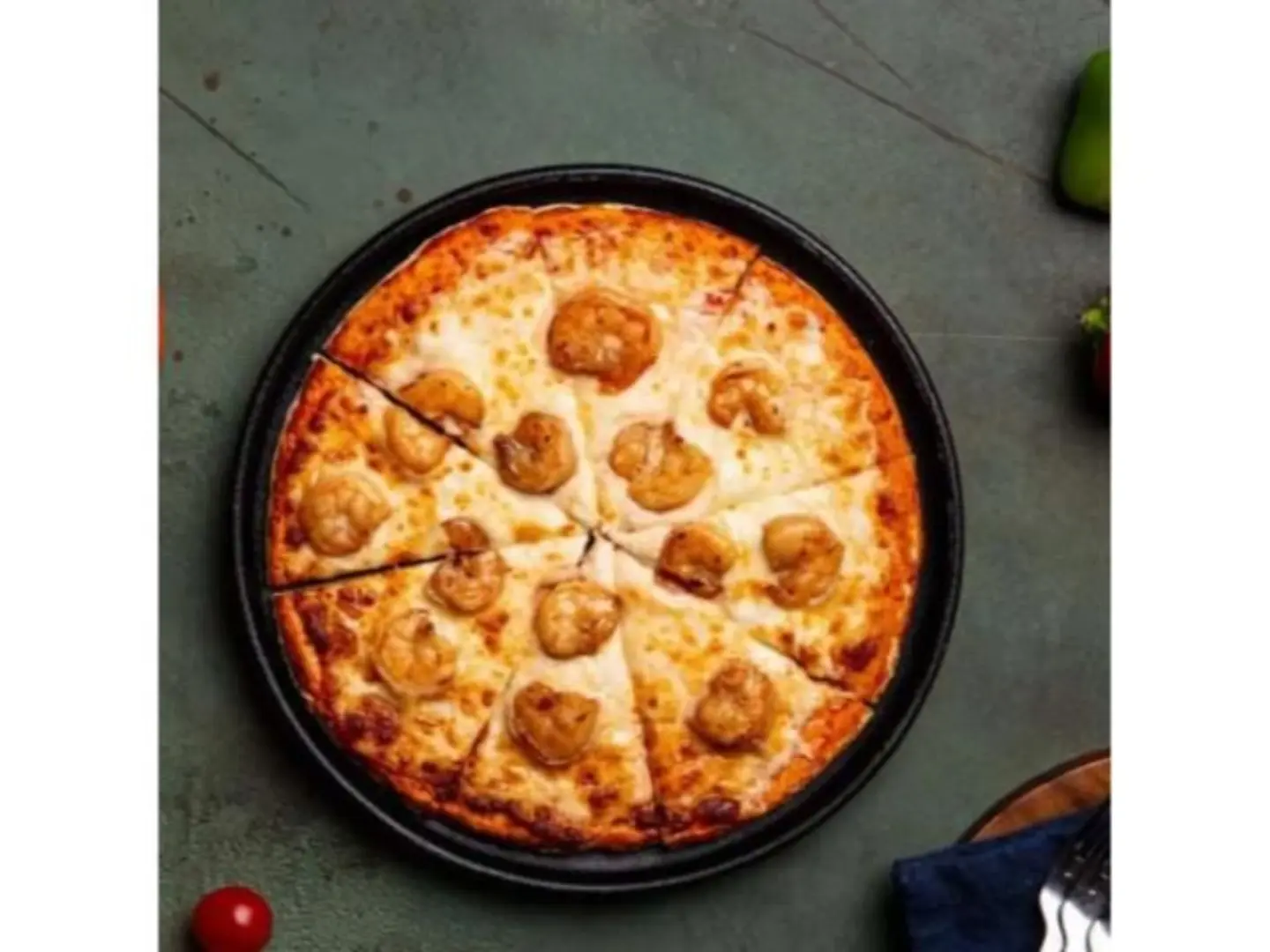 بيتزا ربيان - صغير