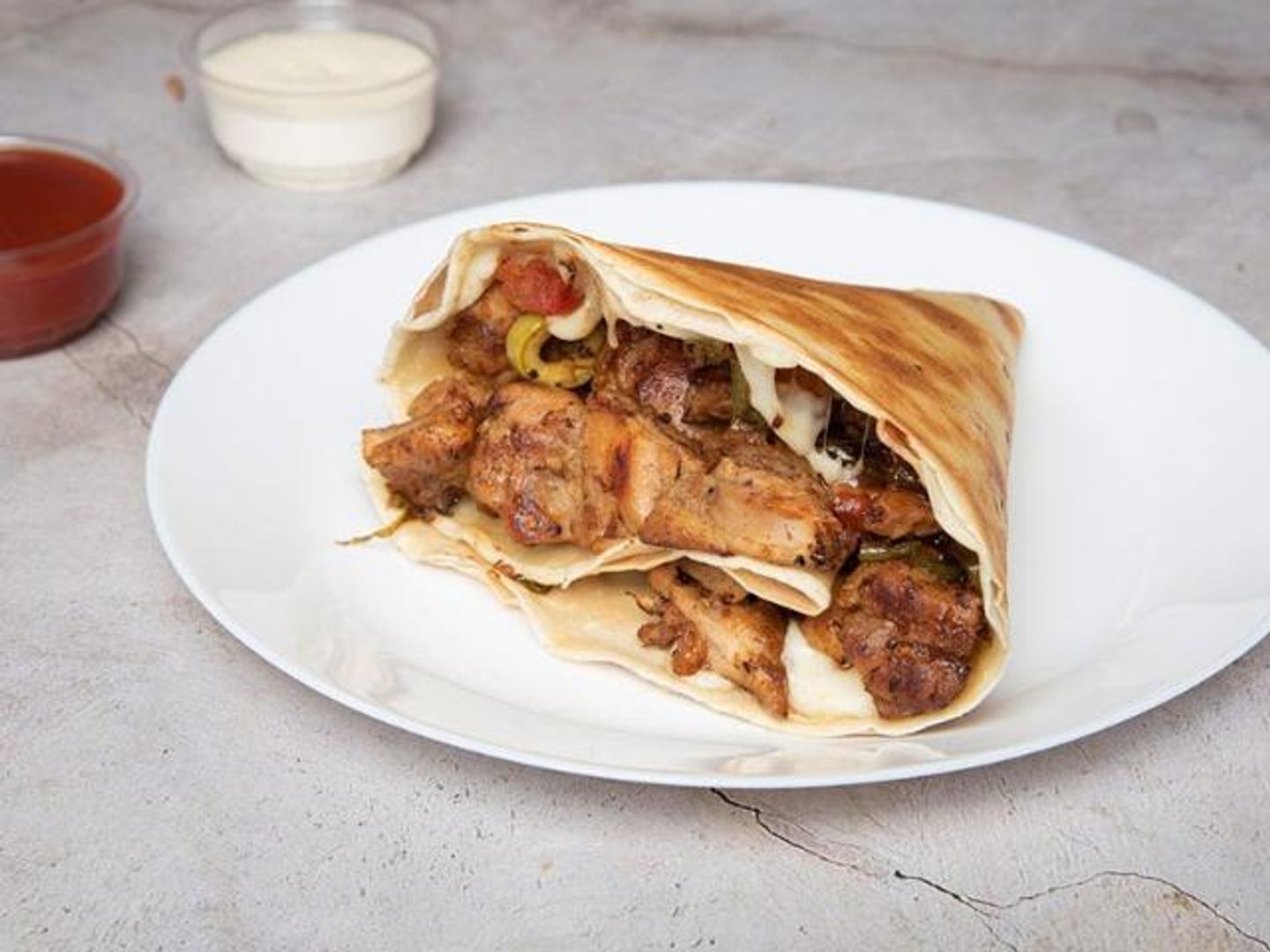 Shish Tawook Crepe - Triangle