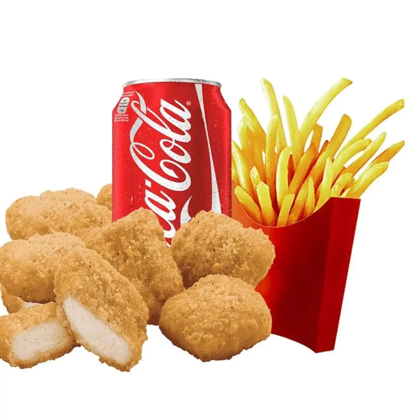 Nugget Burger Meal - No Cheese