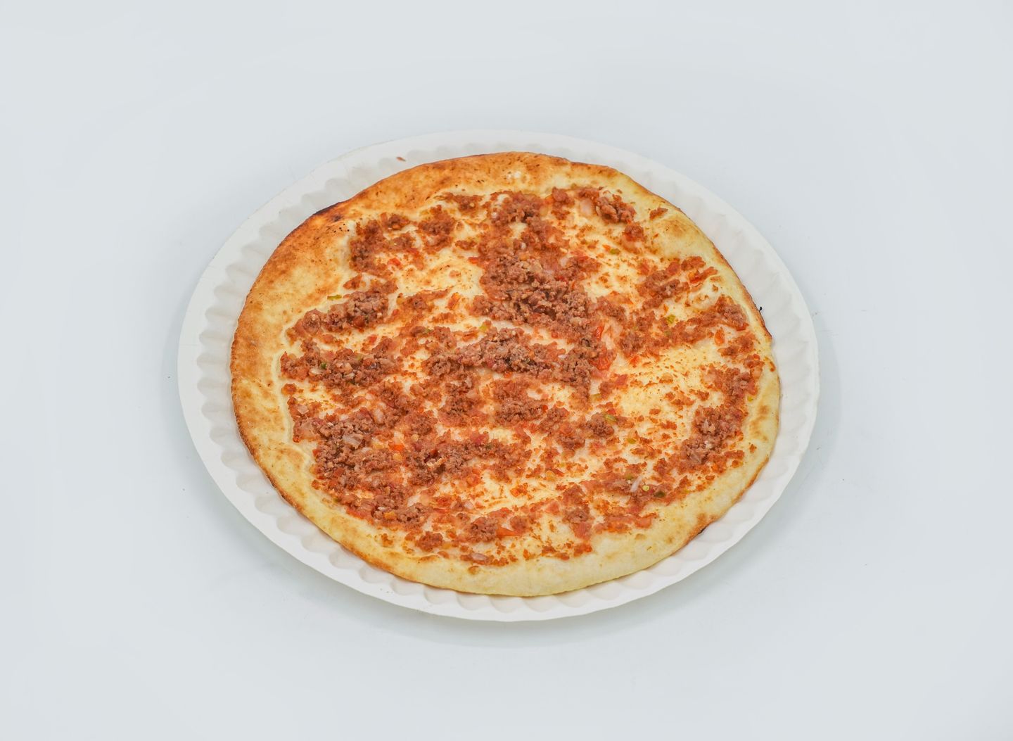 لحم بالبيض - وسط