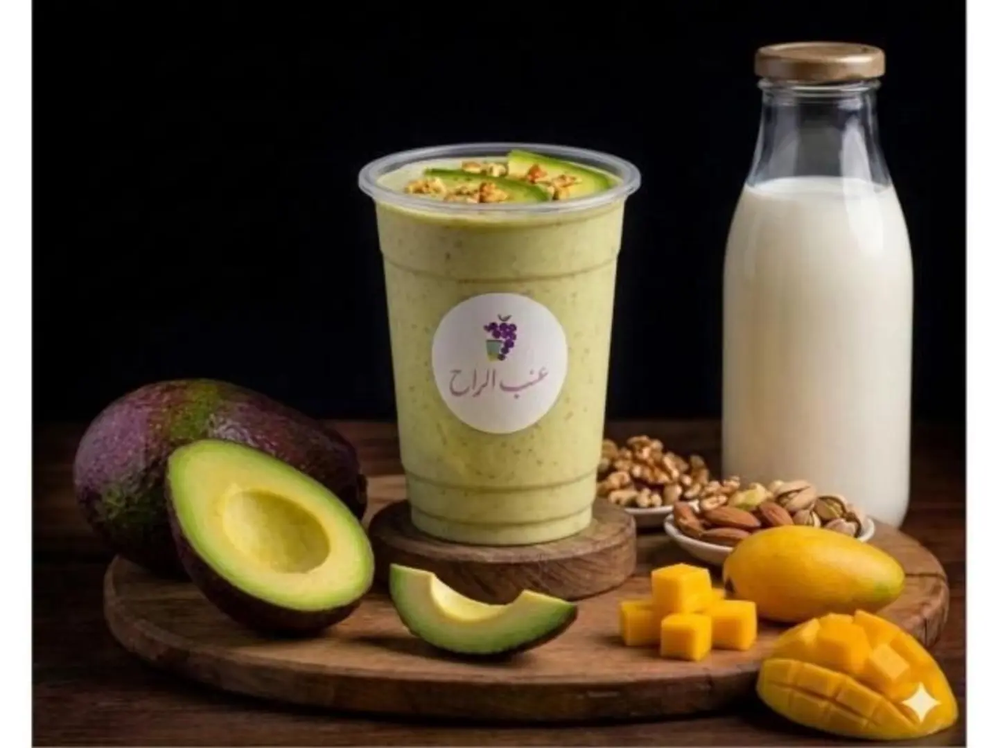 Avocado With Nuts - Medium