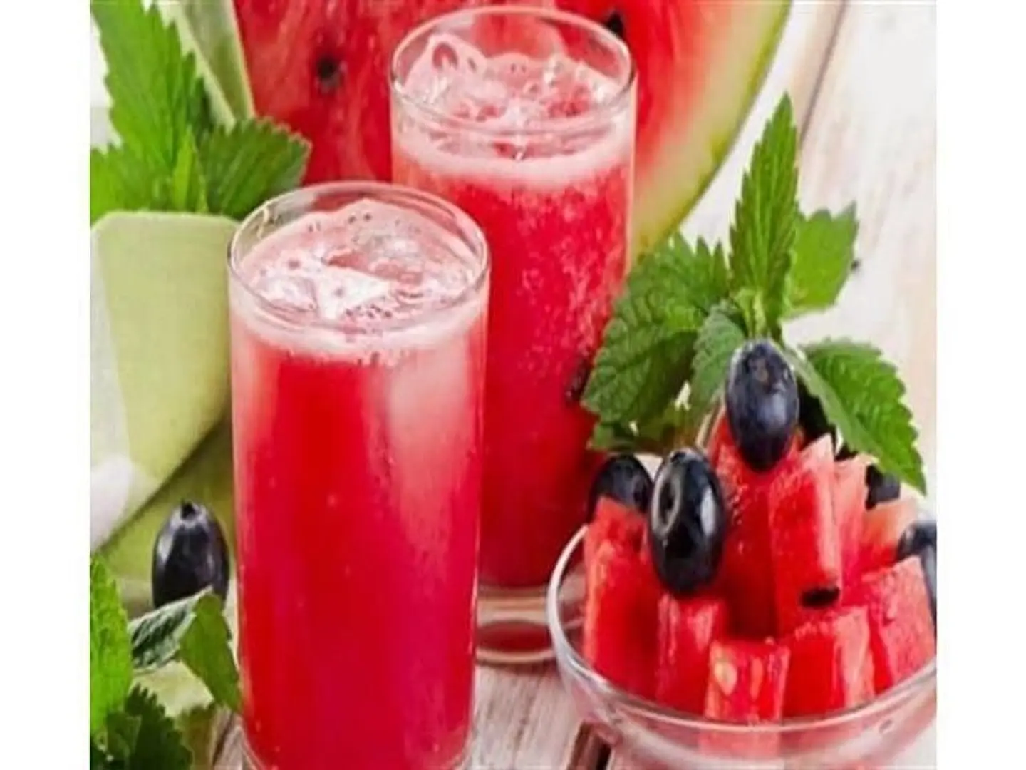 Watermelon And Blueberry Smoothie - Small