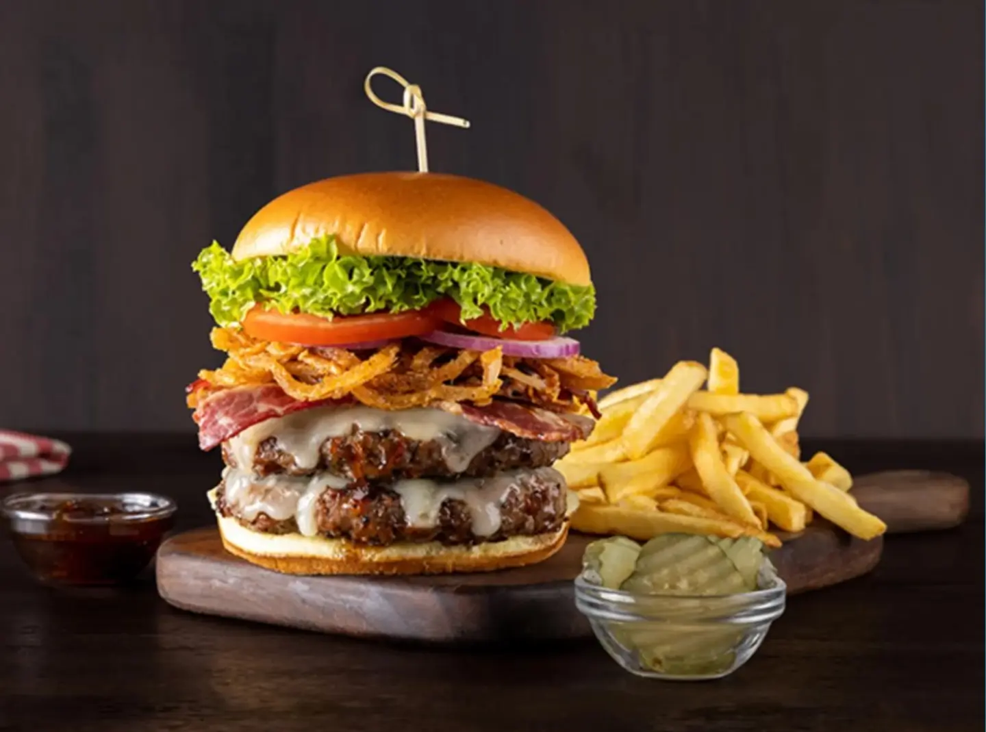 Fridays Tm Ultimate Signature Glaze Burger - 2 Patties