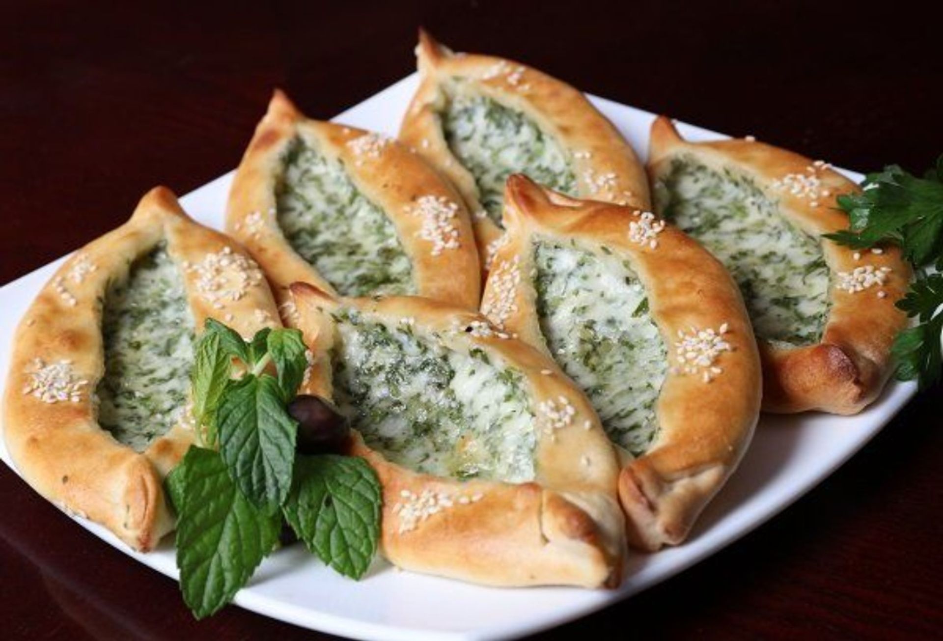 فطيرة سبانخ و جبن - صغير