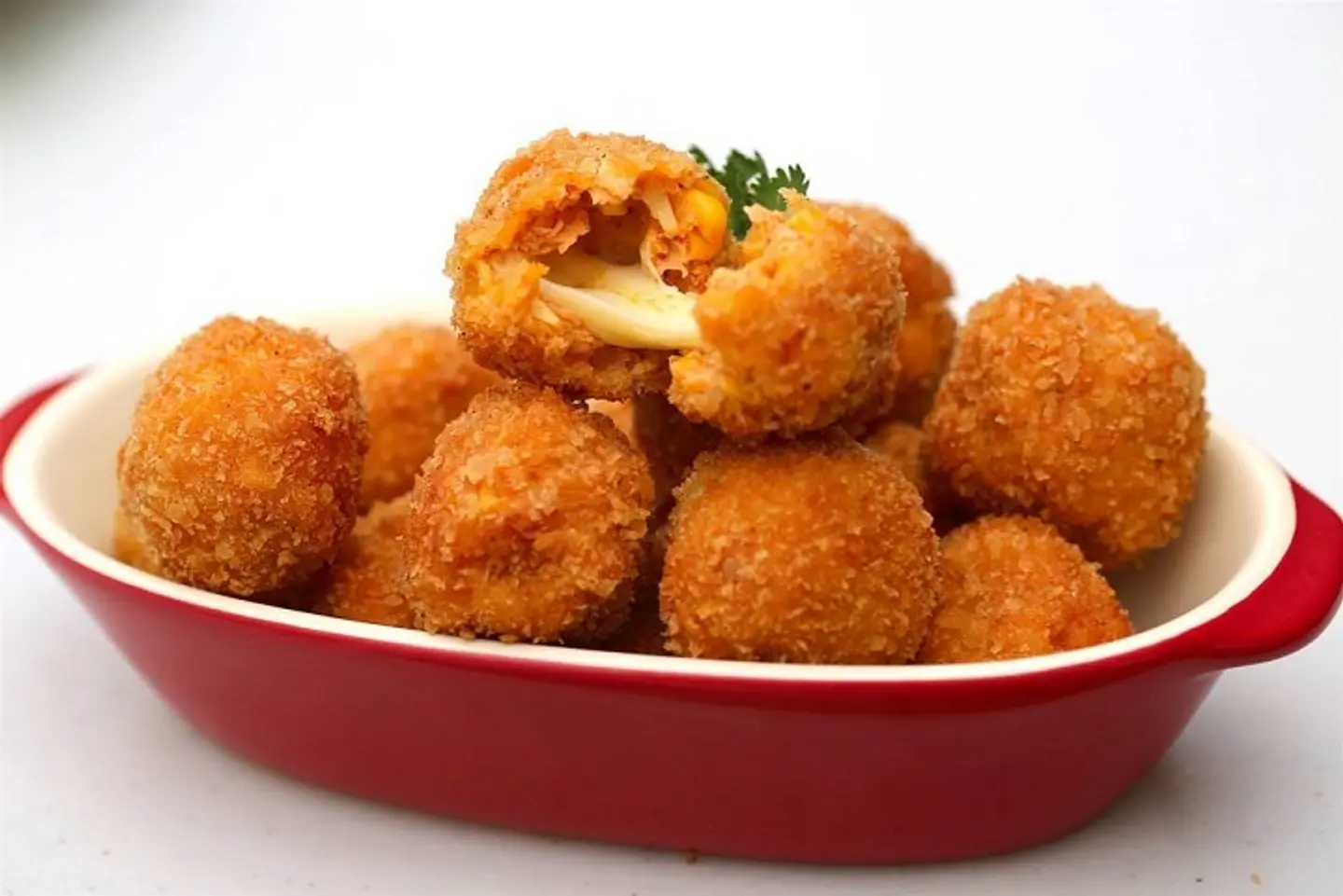 كرات البطاط - صحن صغير