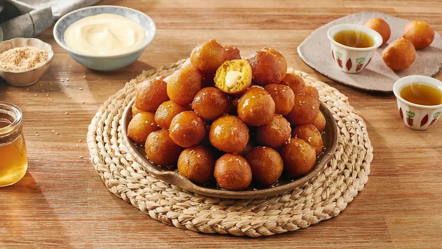 Luqaimat Filled With Custard - Small