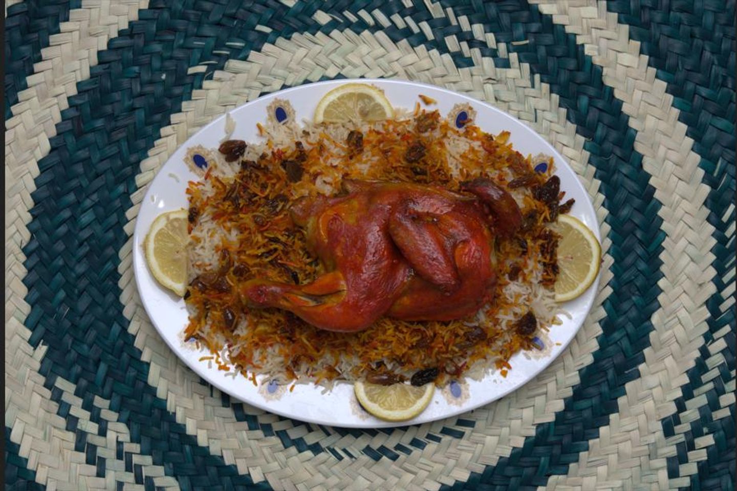دجاج مندي - ربع دجاجة