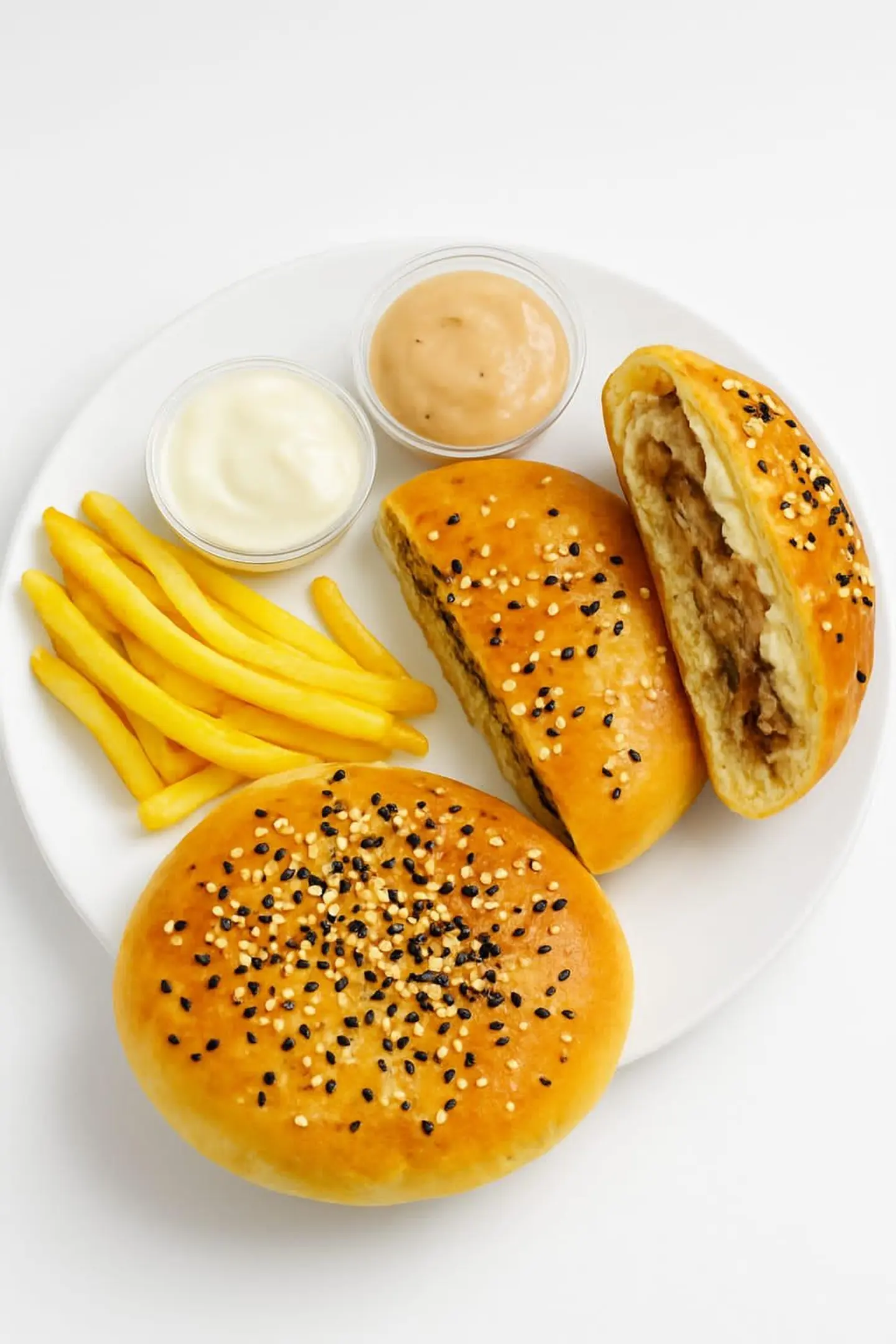 قنبلة شاورما دجاج - ساندوتش