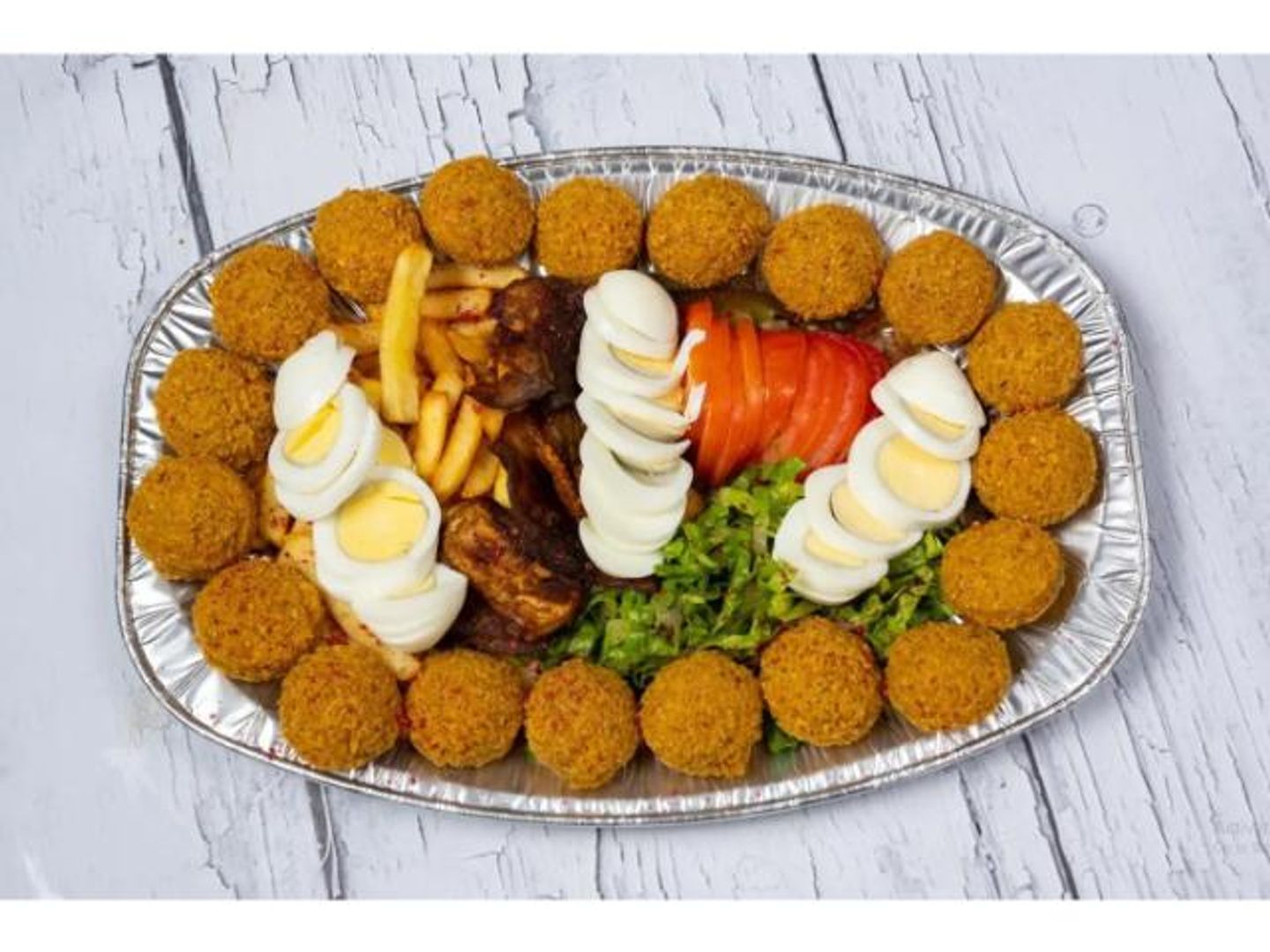 صحن فلافل مشكل - صغير
