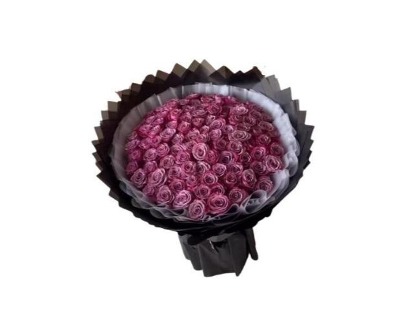 Classic Bouquet Of Roses - White