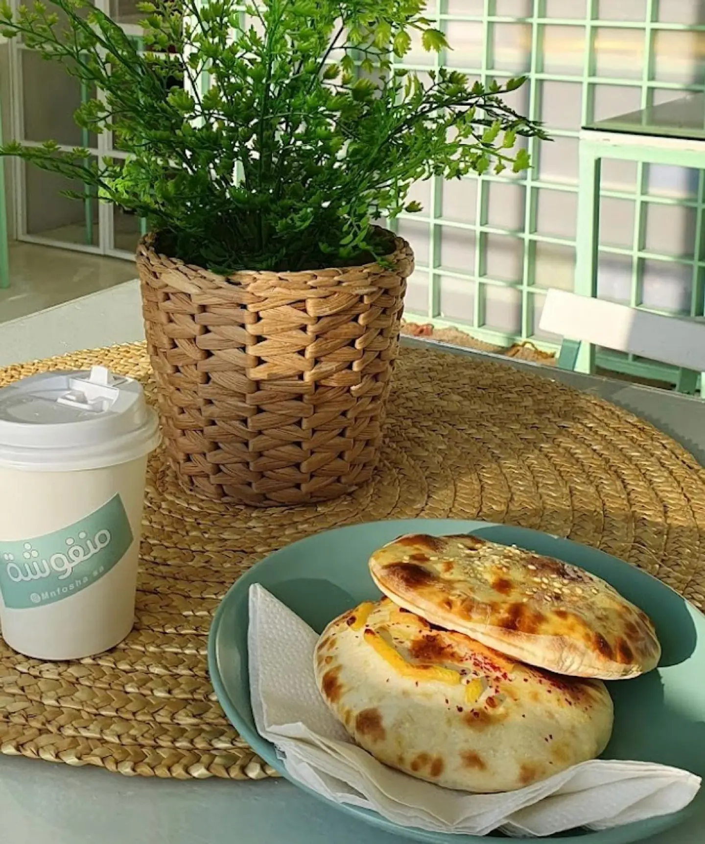 منفوشة فول سوداني - بدون جبن