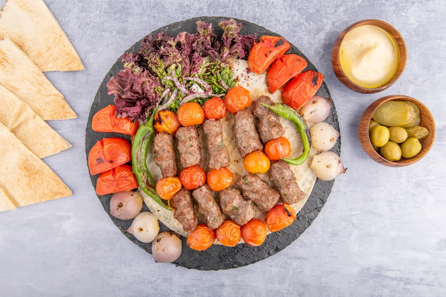 Spicy Meat Kebab Orfalli - For One Person