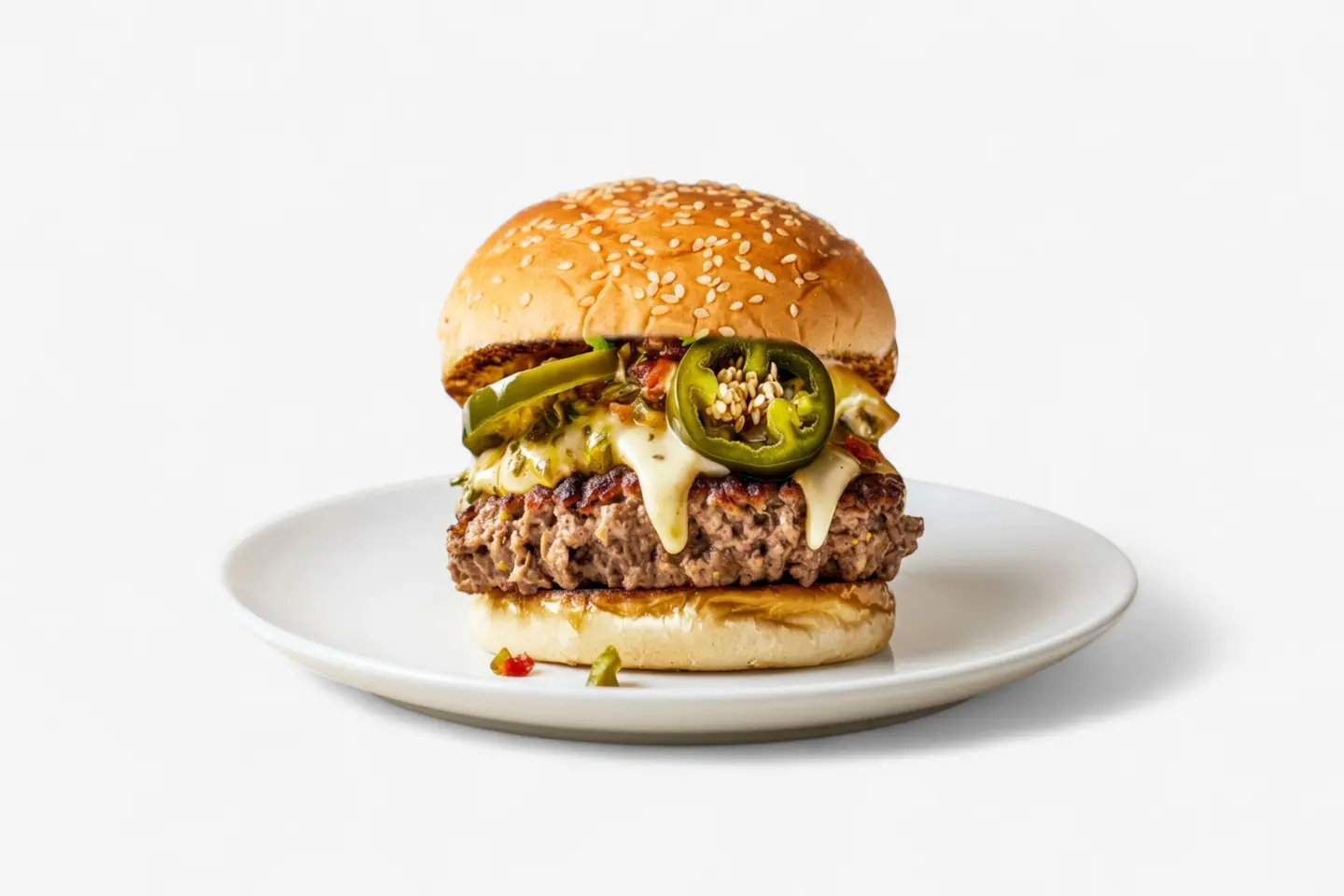 Jalapeno Beef Burger - Regular