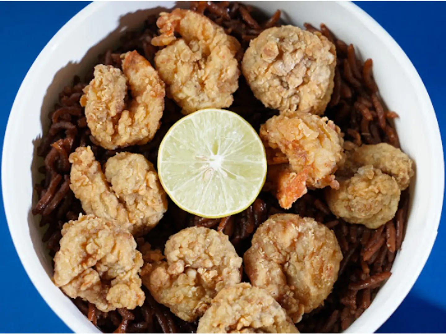 Shrimp With Rice - Fried