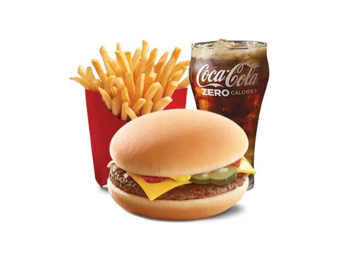 Chicken Cheeseburger Meal - Round Shaped Bread
