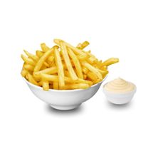 بطاطا مقلية مع ثوم