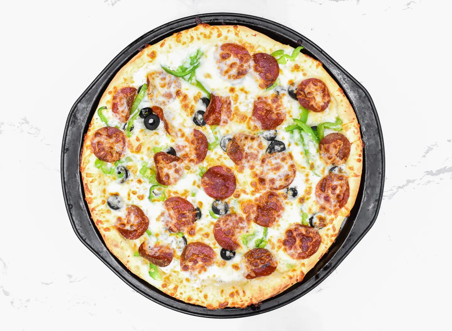 Pepperoni With Vegetables - Small