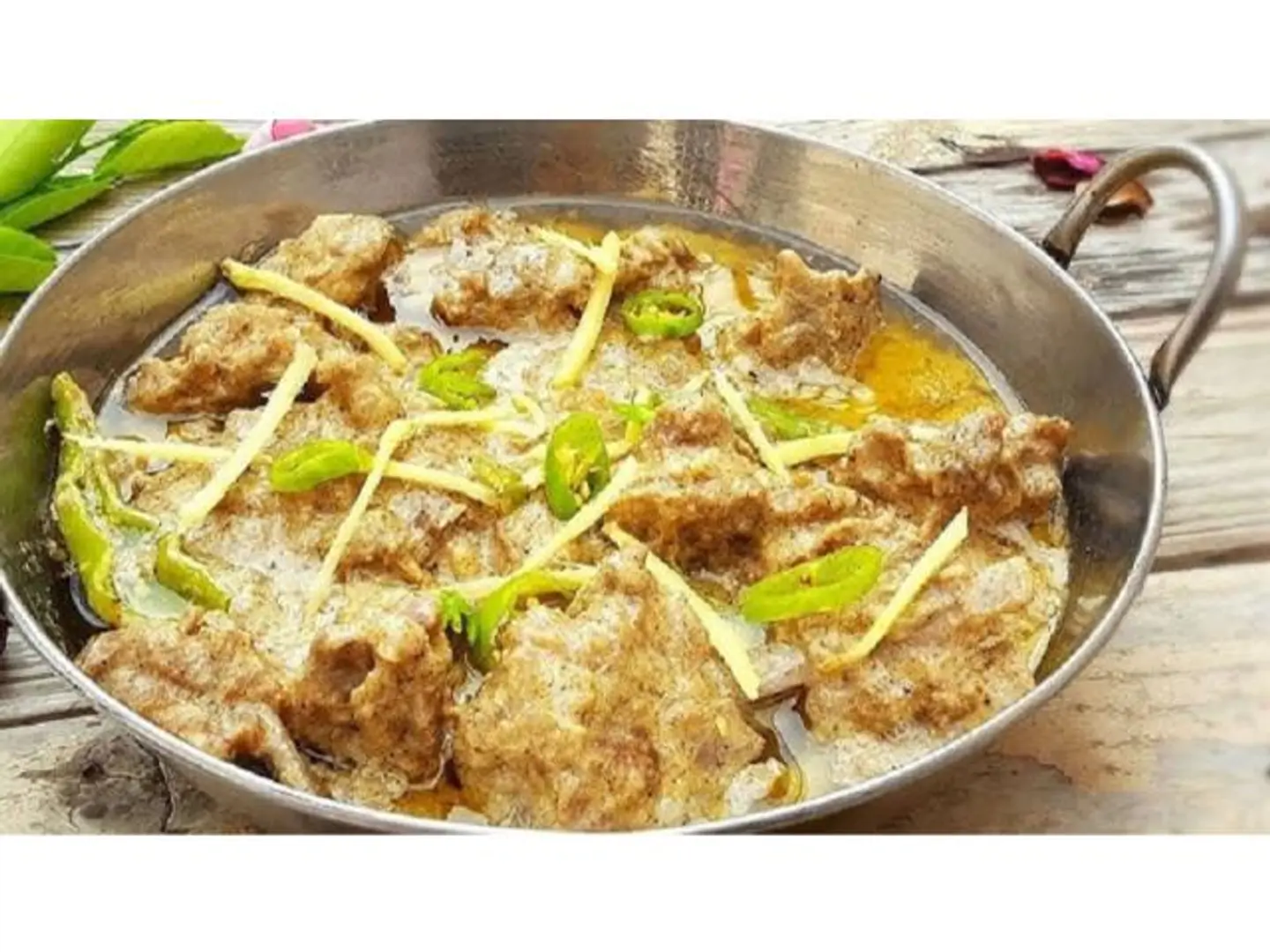 White Chicken Karahi - Quarter Of A Chicken