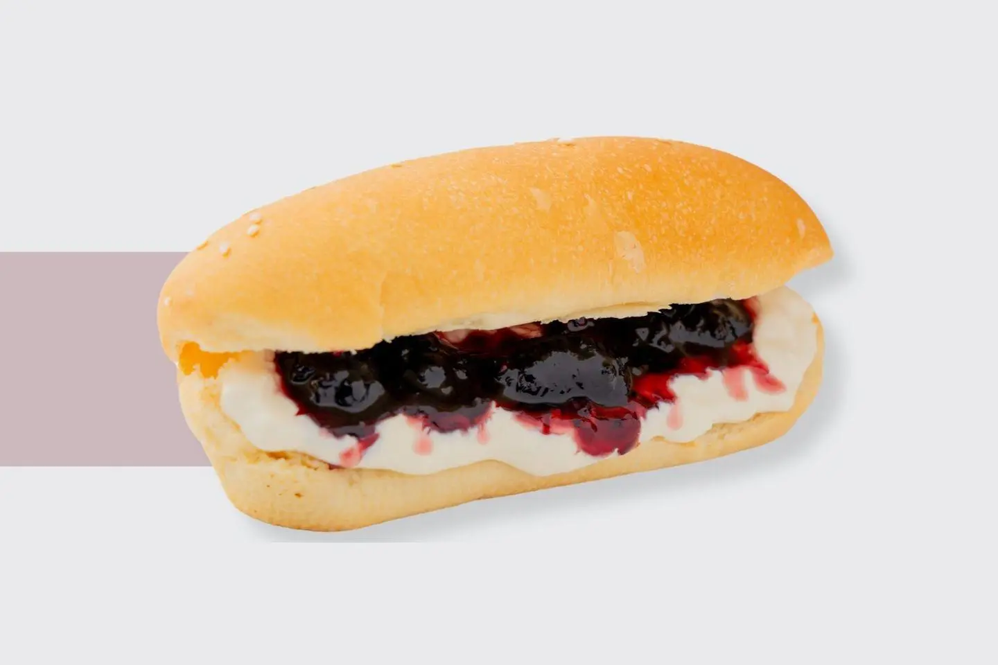 Creamy Cheese With Jam - Half