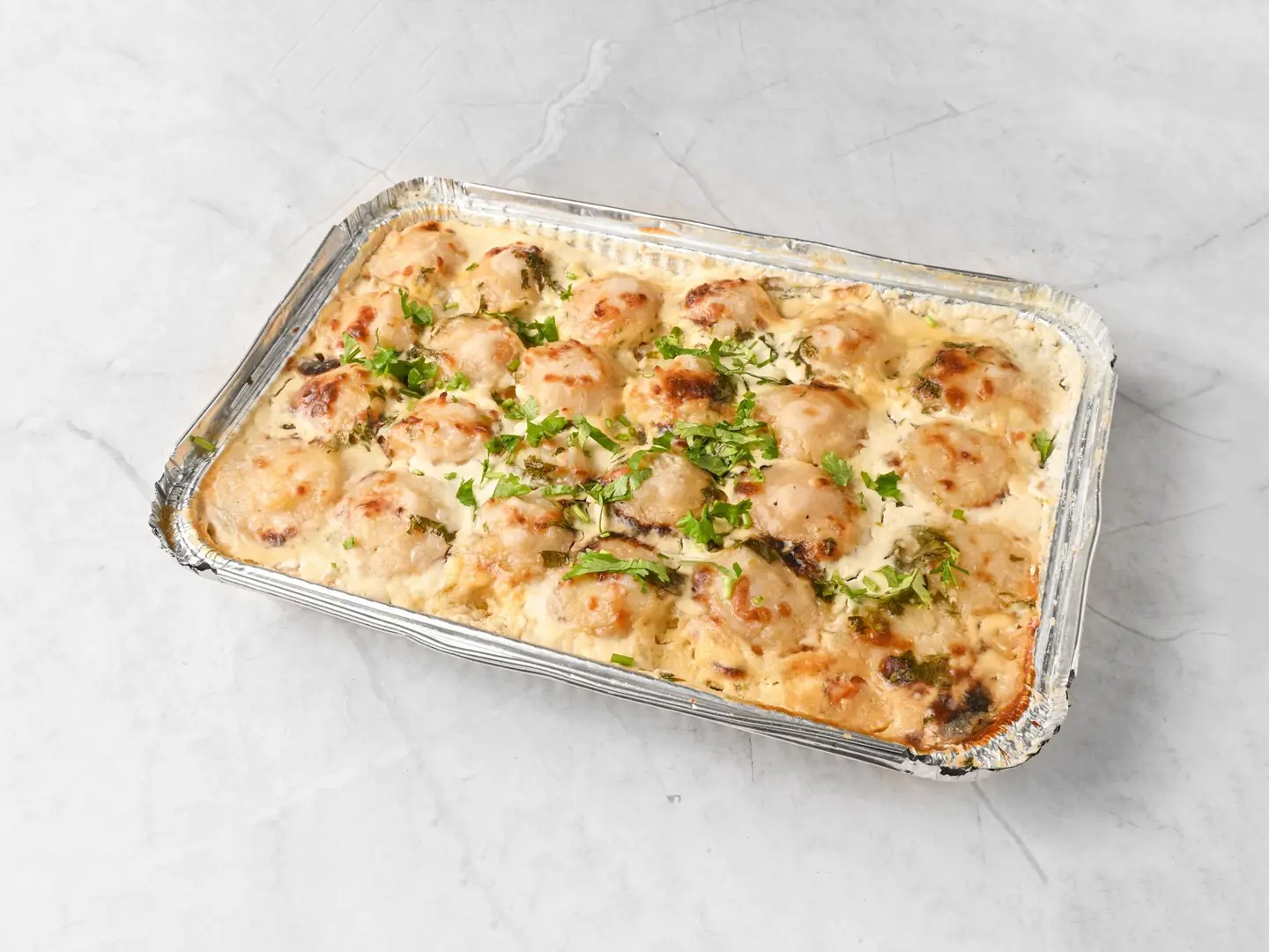 كرات بطاطس - وسط