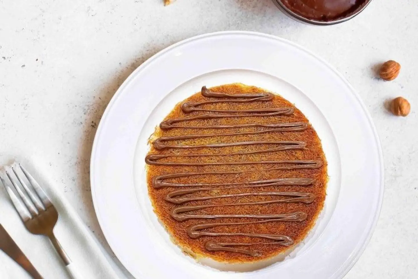 كنافة نوتيلا - صغير