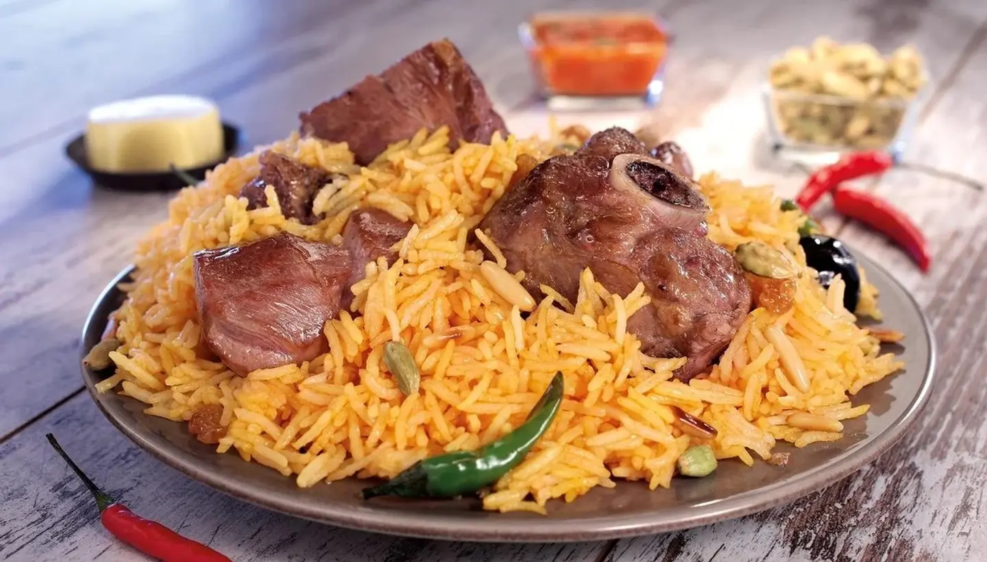 Lamb Kabsa - Half A Chicken For One Person