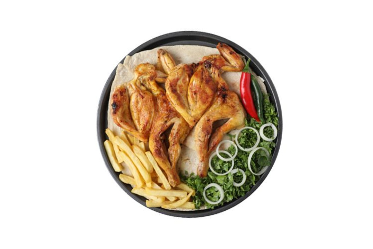دجاج مظبي سادة - حبة