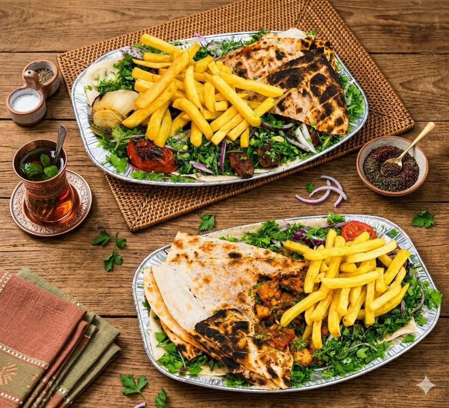 Mixed Meat And Chicken Grill Platter - Small