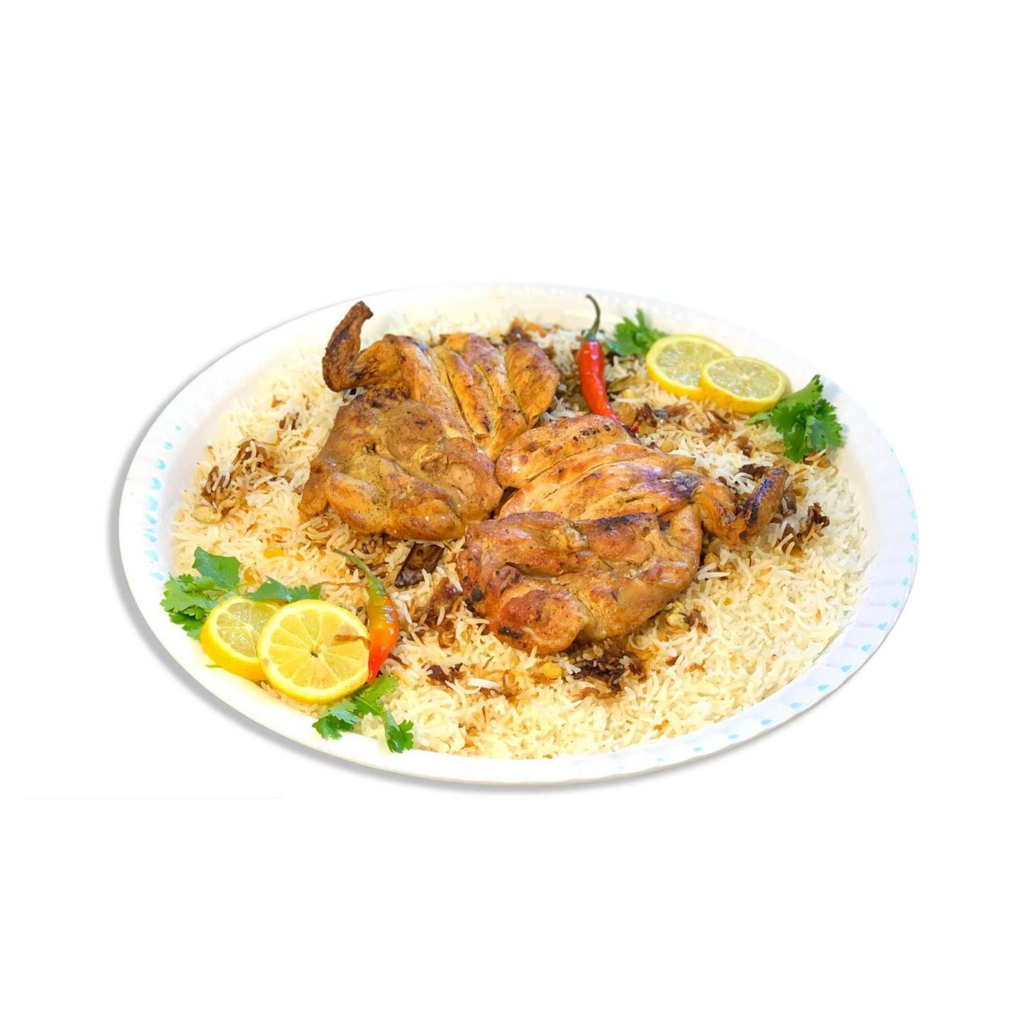 مظبي رز بشاور - نصف دجاجة