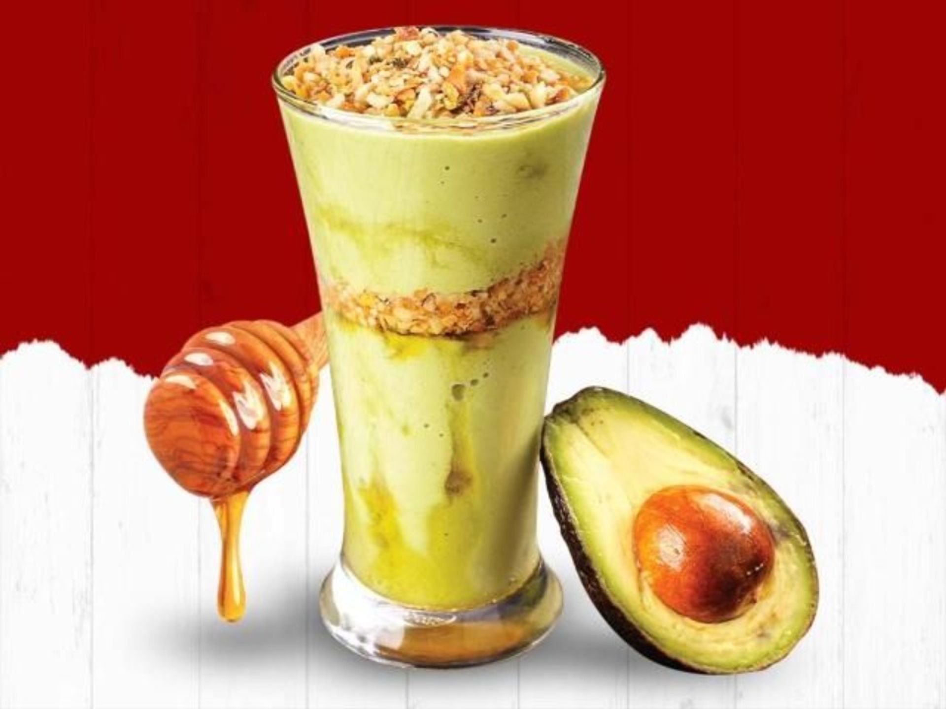 عصير افوكادو وجوافة - صغير