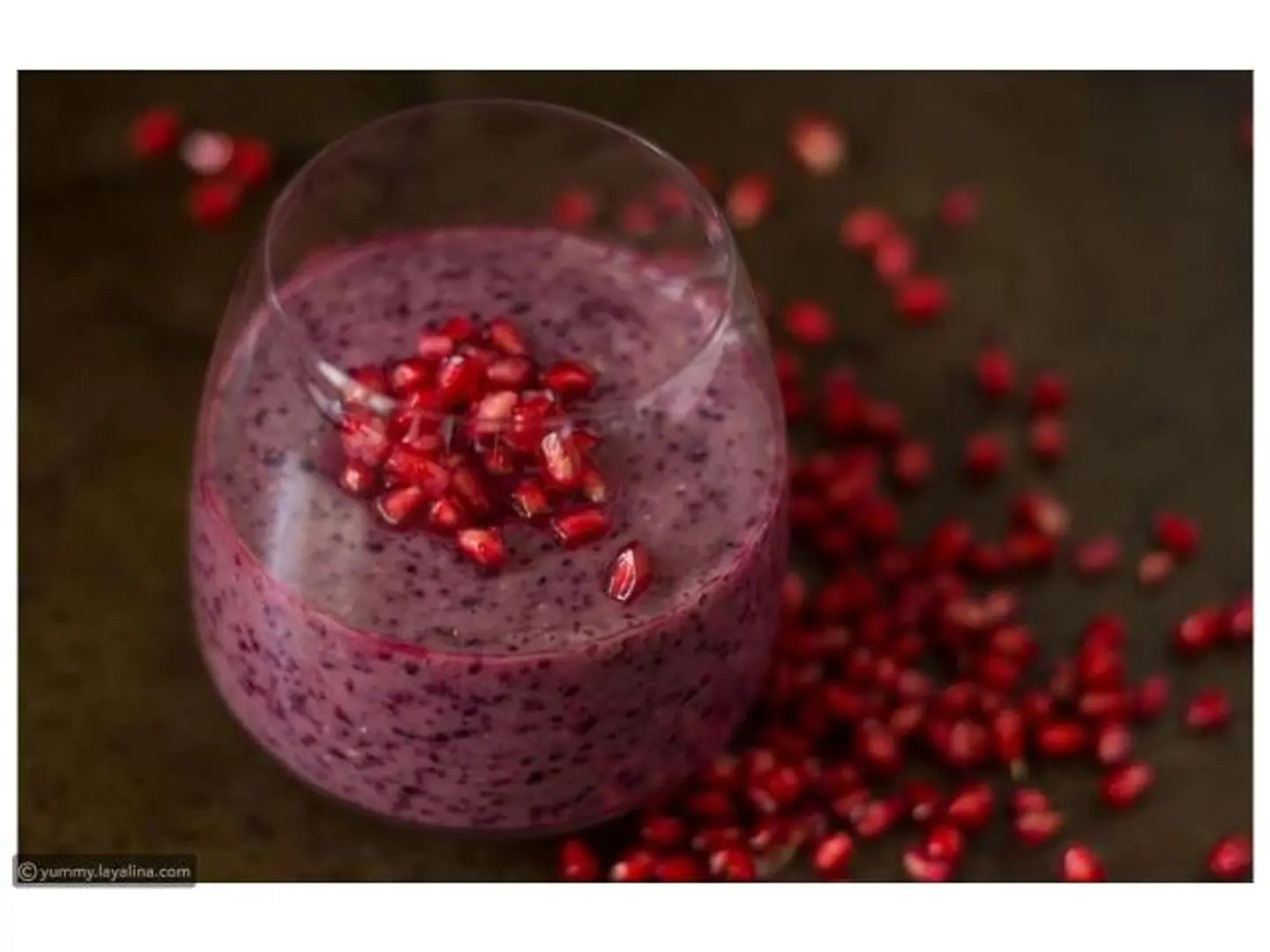 Pomegranate Smoothie - Medium