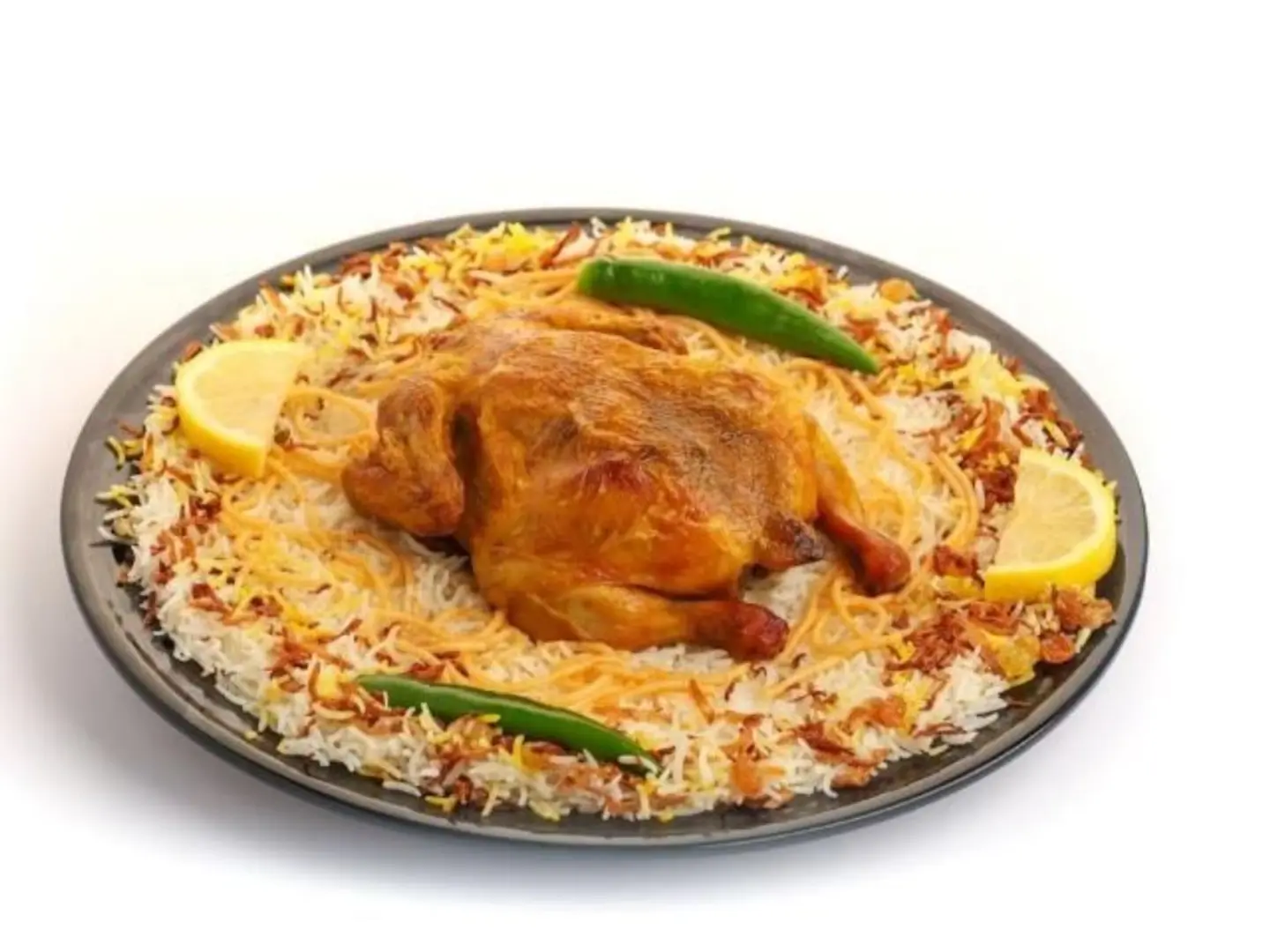 Whole Mandi Chicken - Pishawari Rice