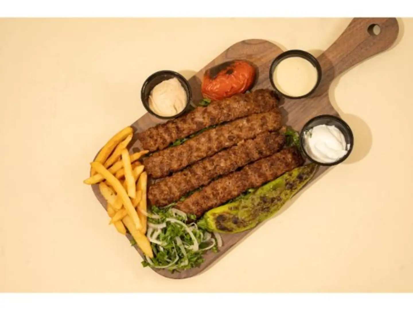 Beef Kebab - 3 Skewers
