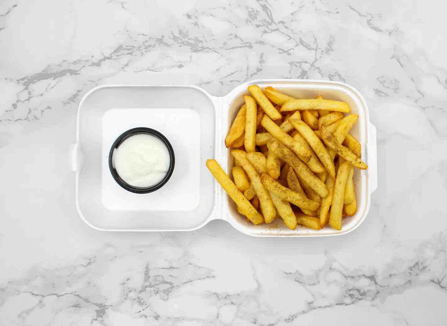 Small Fries Plate - Without Cheese
