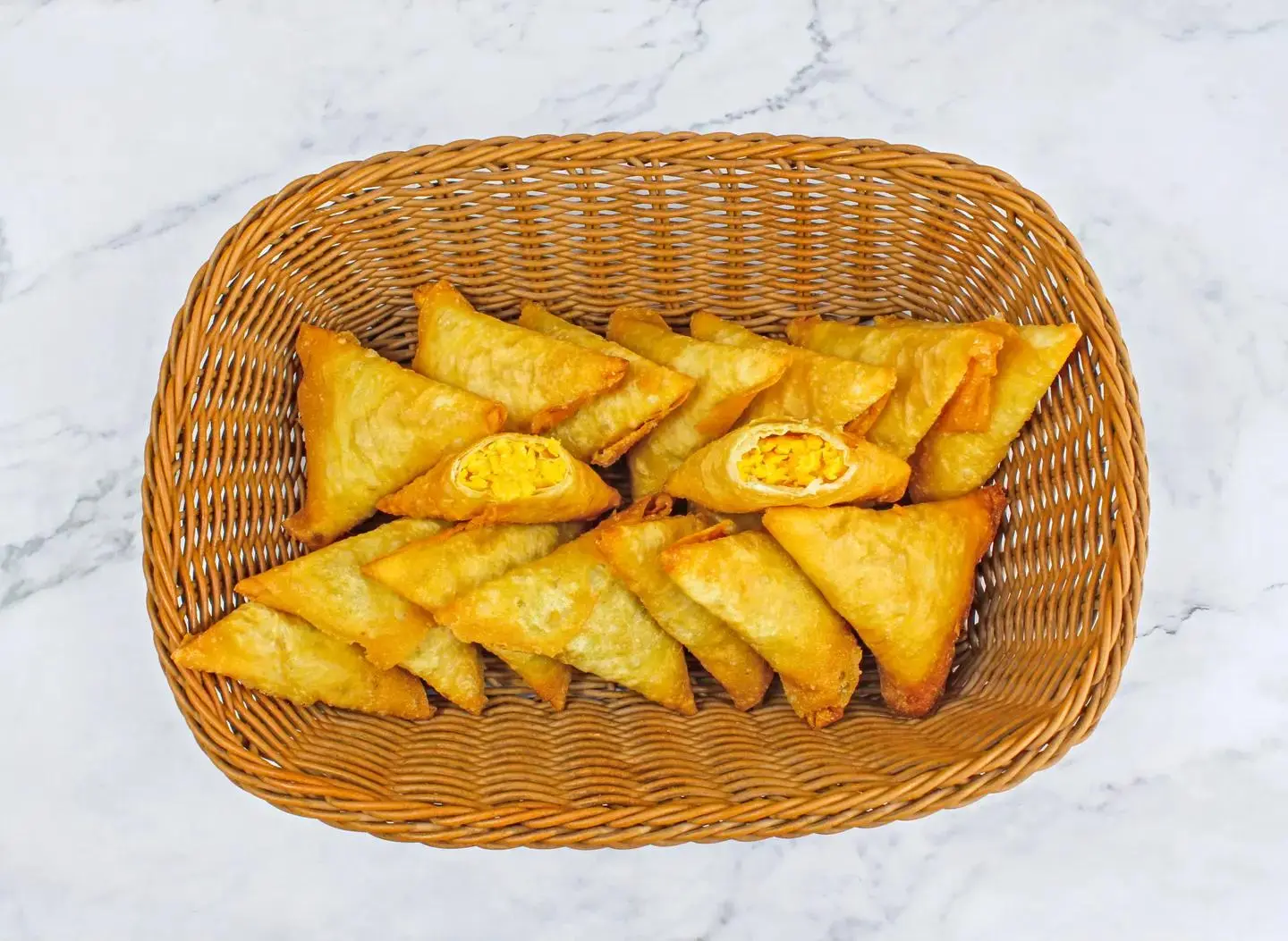 Cheddar Cheese Sambosa - 8 Pieces